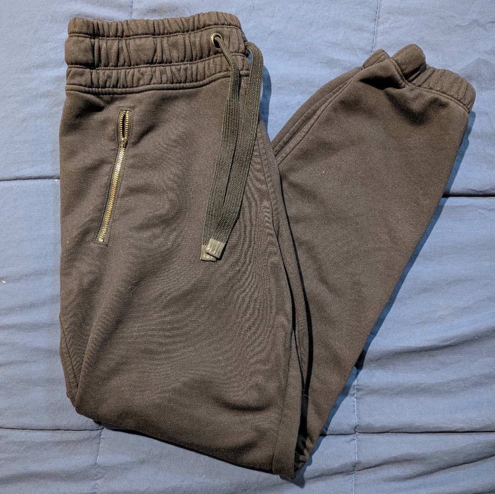 Athleta Women’s Black Jogger Pants With Drawstring & Pockets -‎ Size S